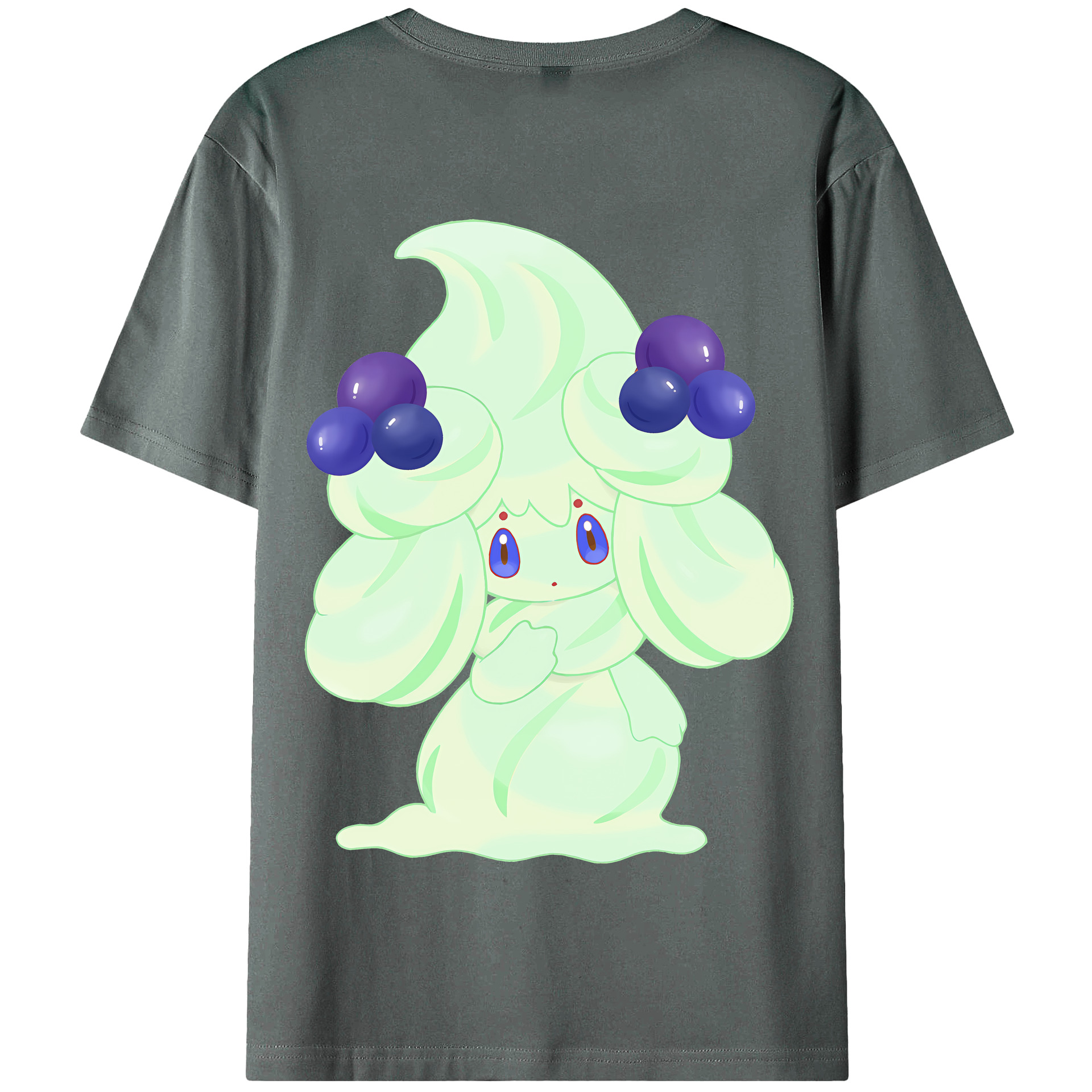 （画像用） ポケットモンスター Pokémon 綿100％半袖Tシャツ（背面プリント）